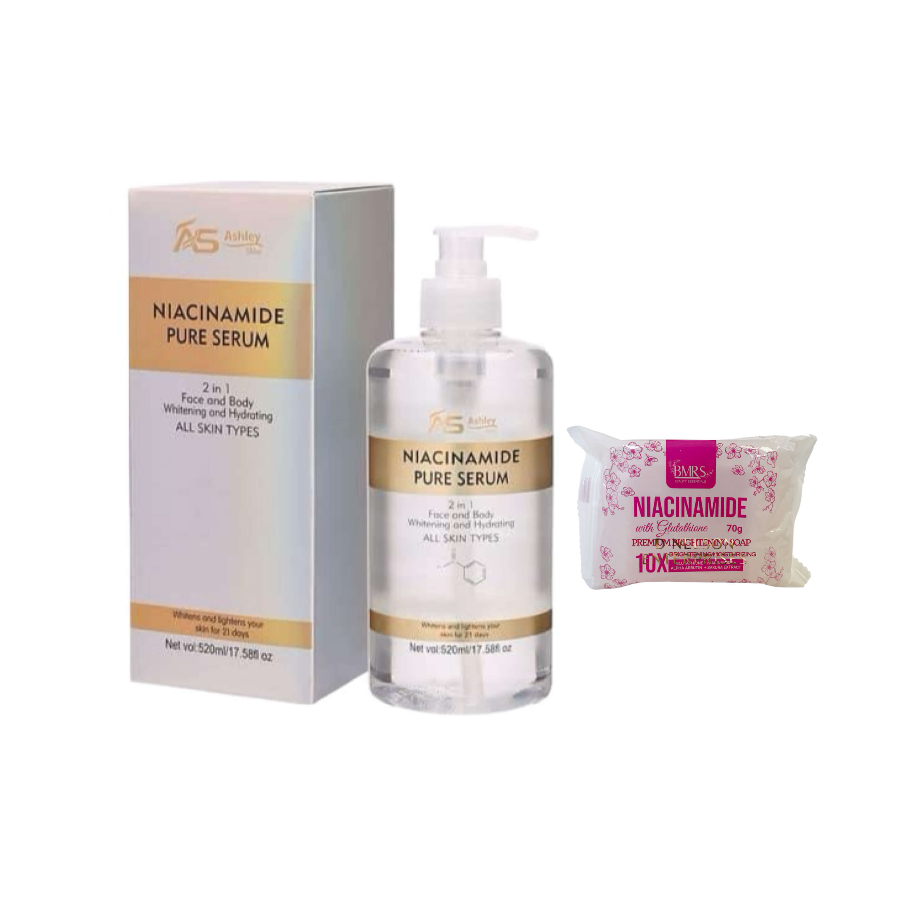 激安通販サイト 人気 Ashley Shine + Body and Face for - Serum Pure NIACINAMIDE ボディローション