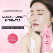 AVE VC Vitamin C Moisturizing Toner 500ml – Contains Centella Asiatica to help calm and revitalize skin.