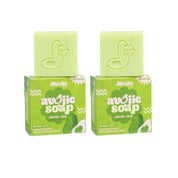 2 Bars Avojie Soap Avocado & Kojic by Daisuki, 80g