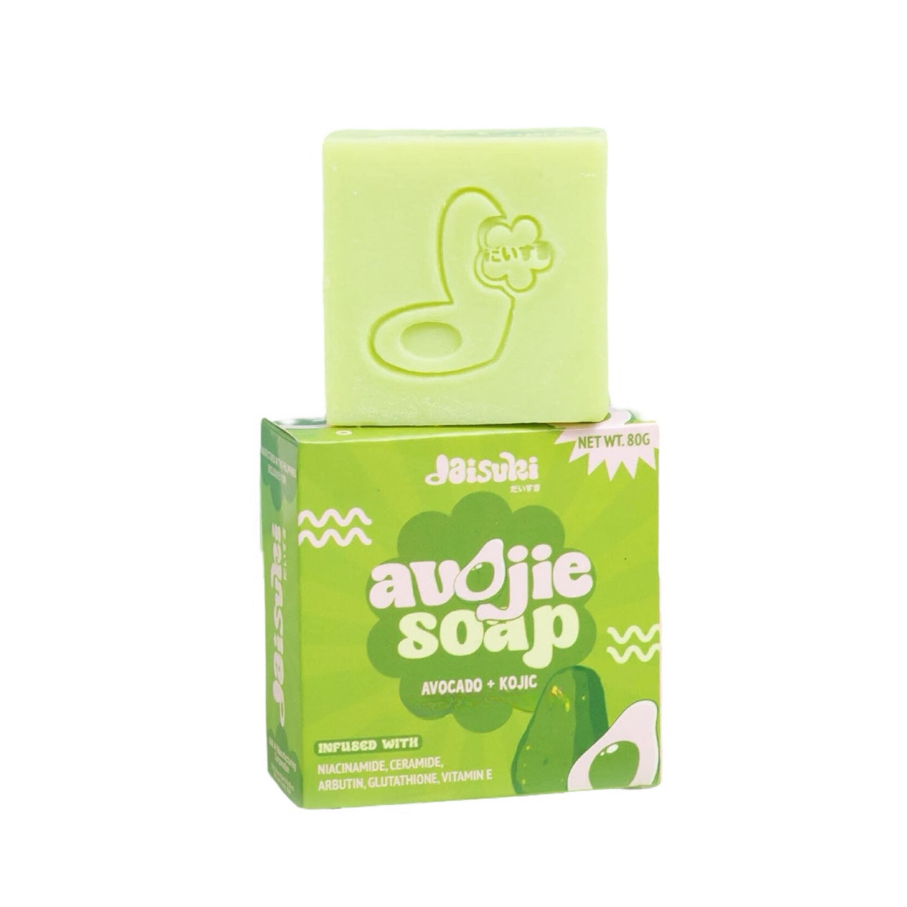 Avojie Soap Avocado & Kojic by Daisuki, 80g