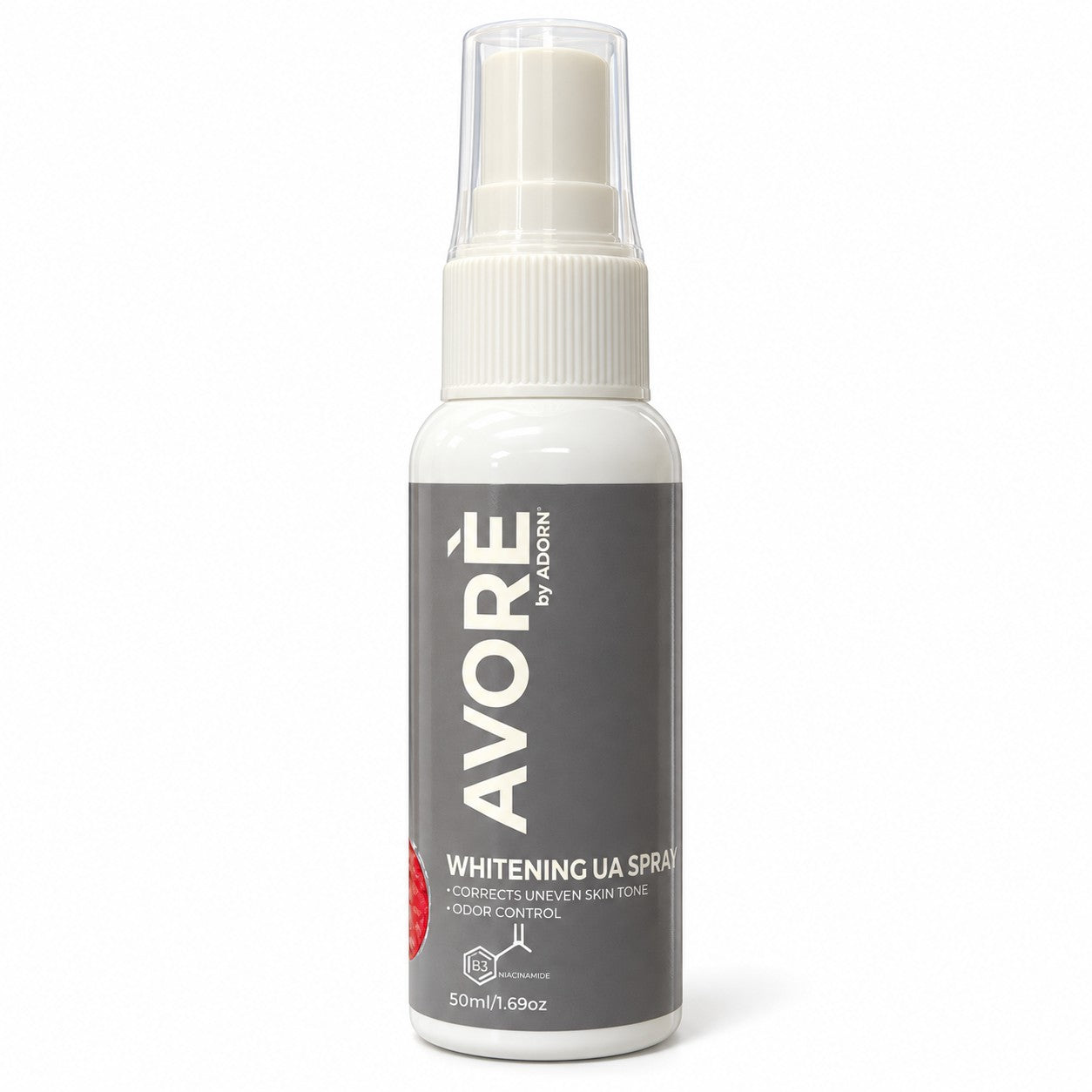 AVORÉ by ADORN UA Spray 50ml for an easy and practical daily personal care routine.