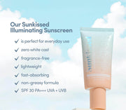 Barefaced Sunkissed Illuminating Sunscreen SPF 30 PA+++ 50g 