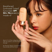 Barefaced Sunkissed TINTED Sunscreen SPF 50 PA++++, 50g