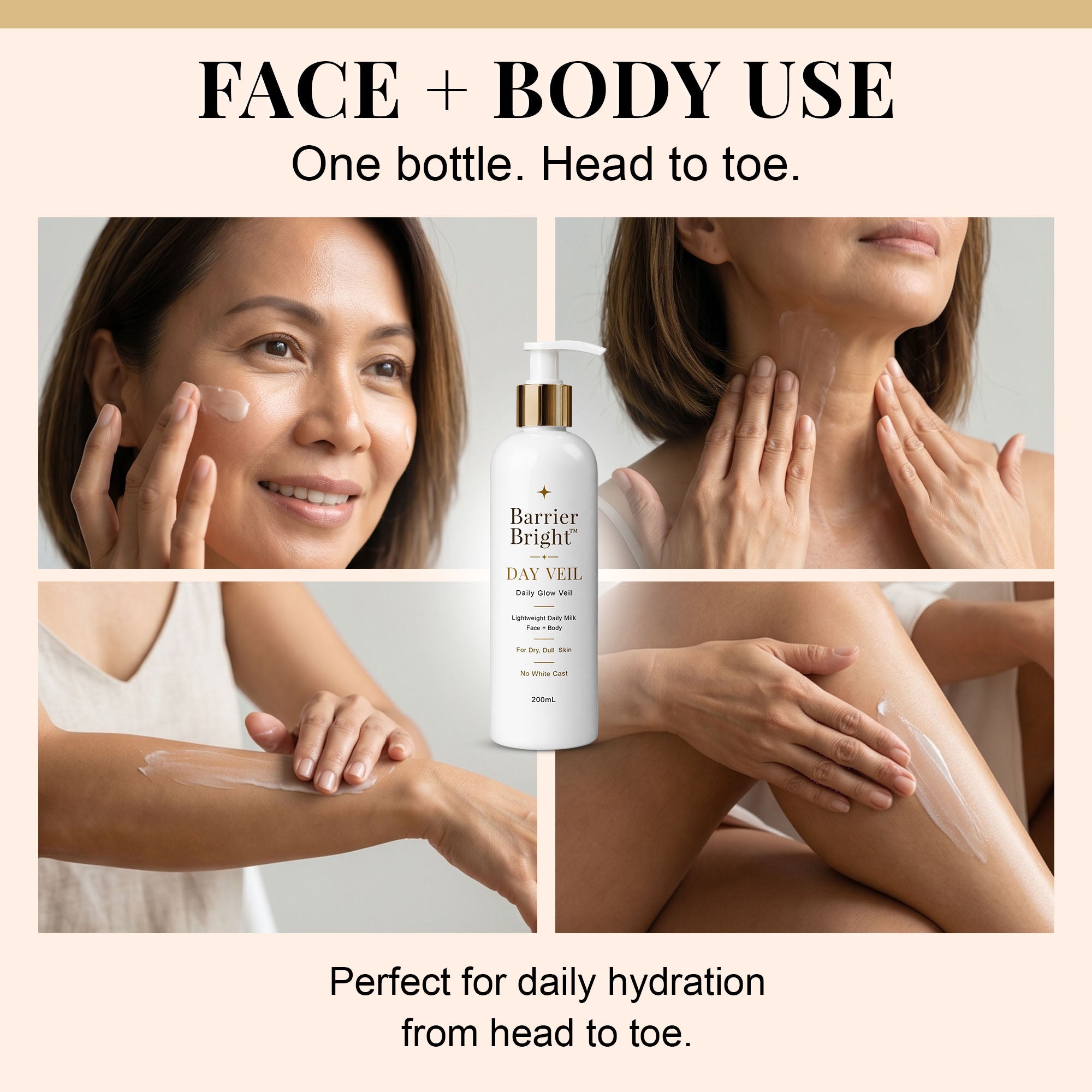 Barrier Bright Day Veil Daily Milk for Smooth, Comfortable, and Moisturized Skin
