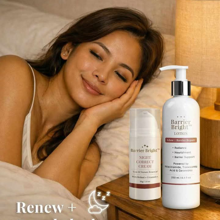 Barrier Bright™ Night Correct Cream 30g for gentle barrier-supportive overnight care and a comfortable skin feel