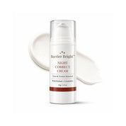 Barrier Bright Night Correct Cream retinal overnight renewal supports more even and refined skin appearance