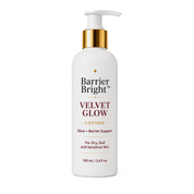 Barrier Bright Velvet Glow Lotion 100ml Glow and Barrier Support Moisturizer for Dry and Sensitive Skin