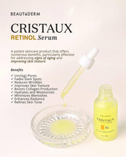 Beautederm Cristaux Retinol Serum: Skin Repair, 30ml / 1 fl. Oz