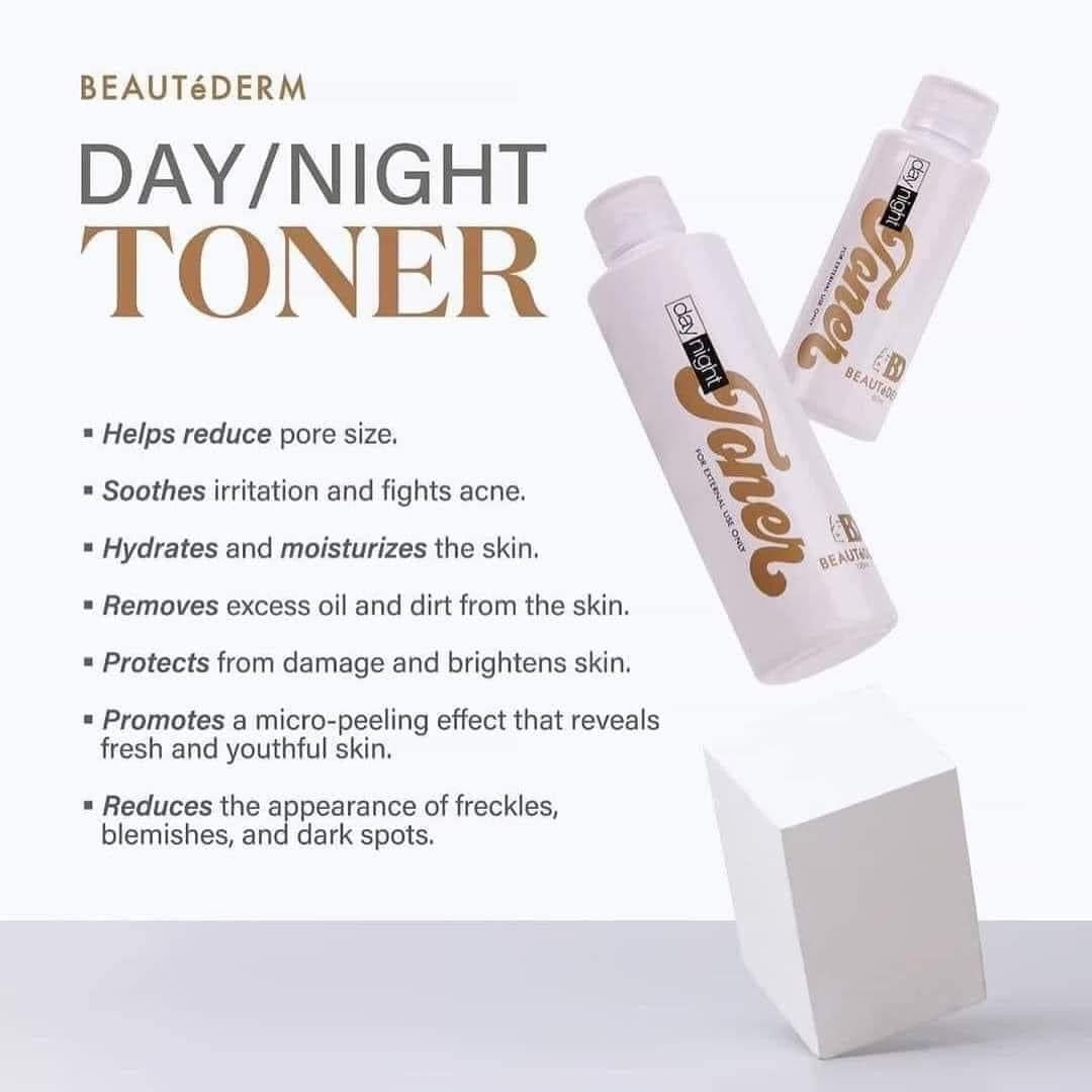 Beautederm Day and Night Toner, 120ml Effects