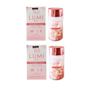 2 Bottles Beauty Vault LUMI 24H Glutathione Capsules