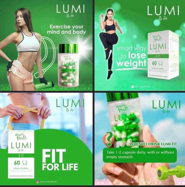 Lumi Fit Slimming Capsules by Beauty Vault 60 caps