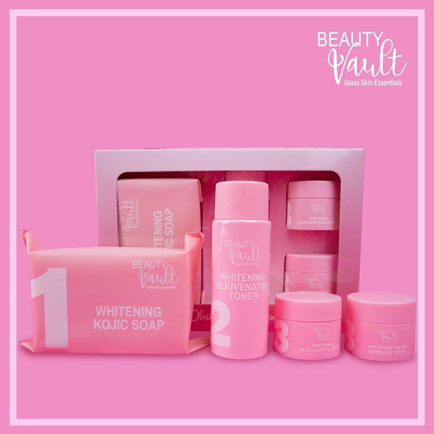 Beauty Vault Maintenance Set Beauty Vault Glass Skin Essentials Set Authentic - 1 Set
