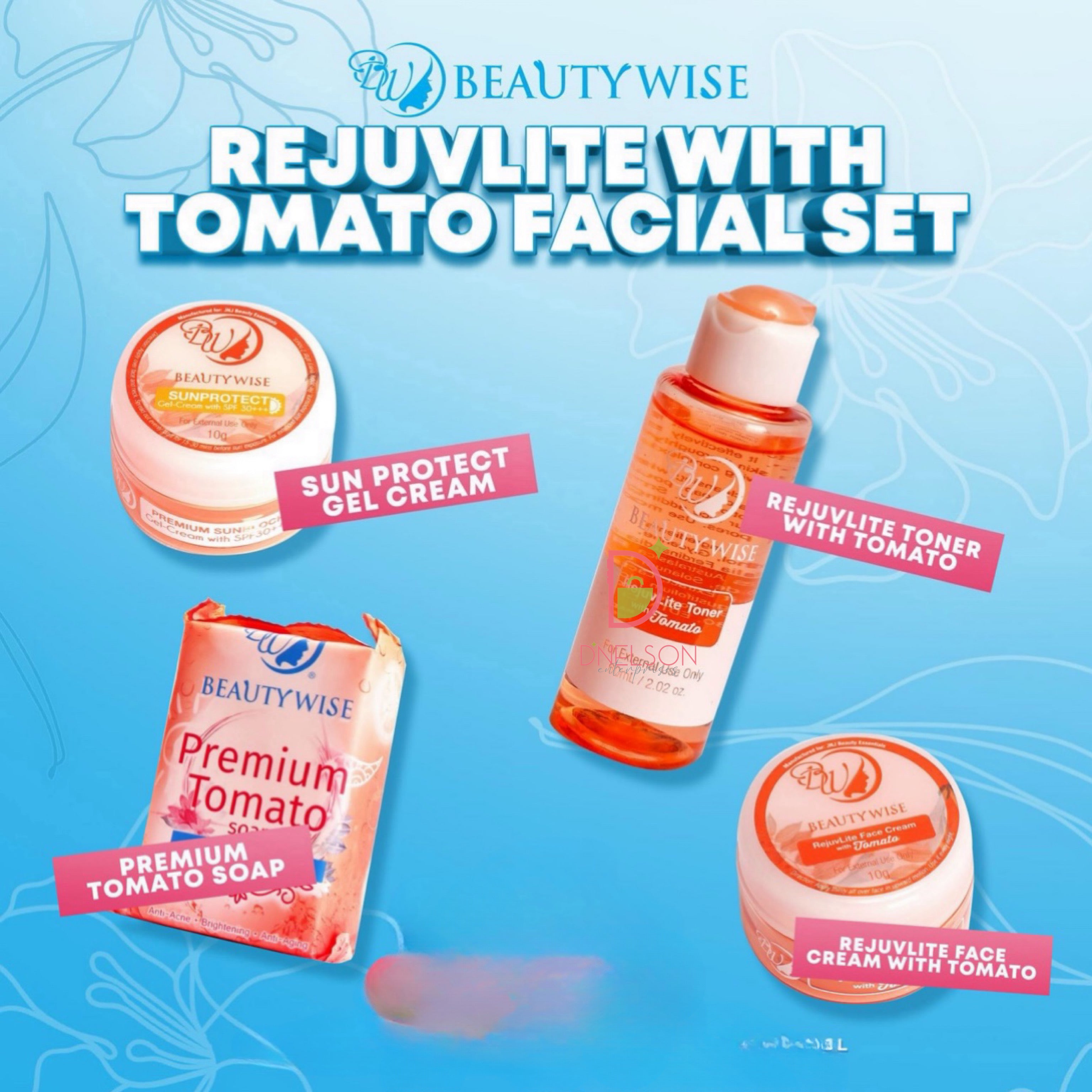 Beauty Wise RejuvLite with Tomato Facial Set