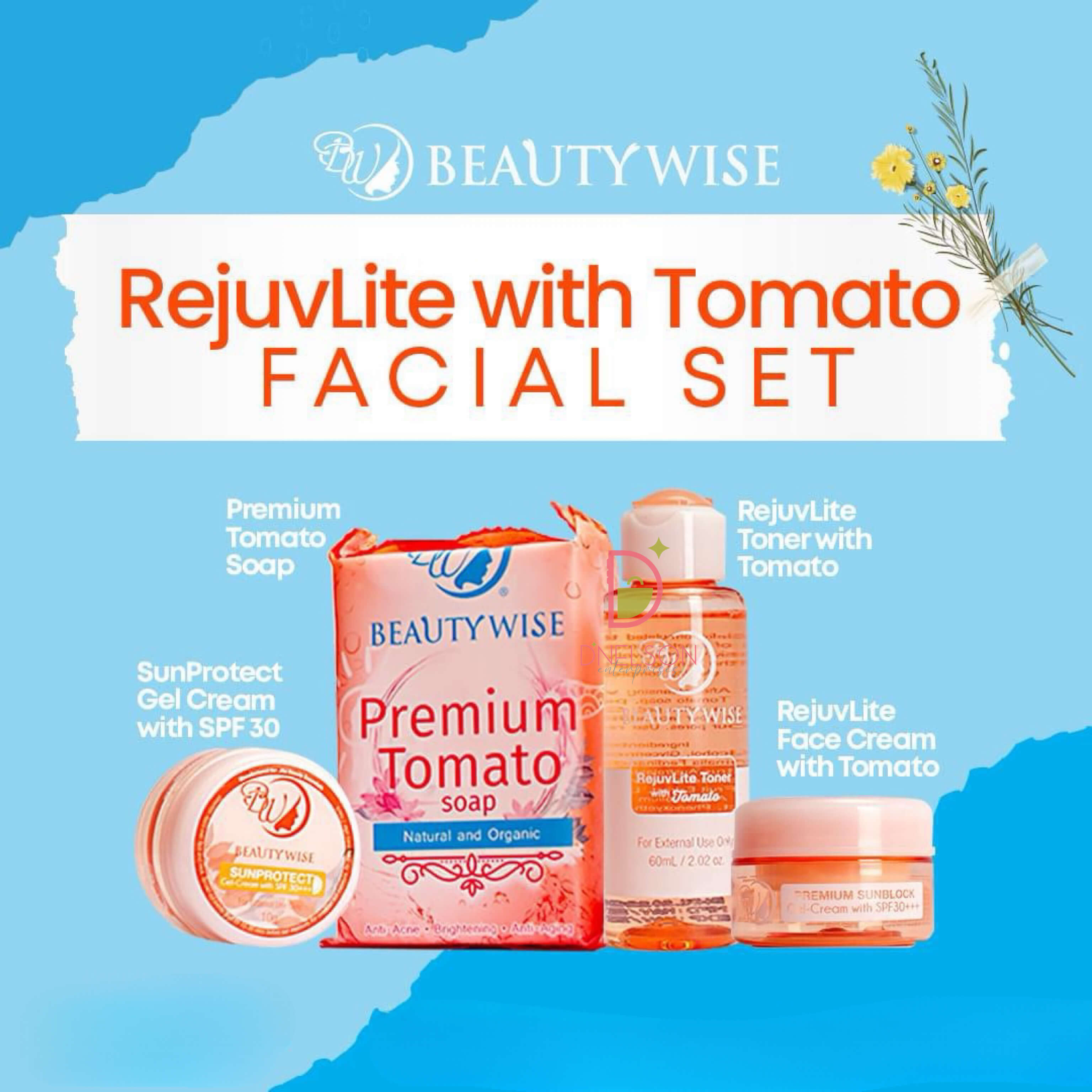 Beauty Wise RejuvLite with Tomato Facial Set