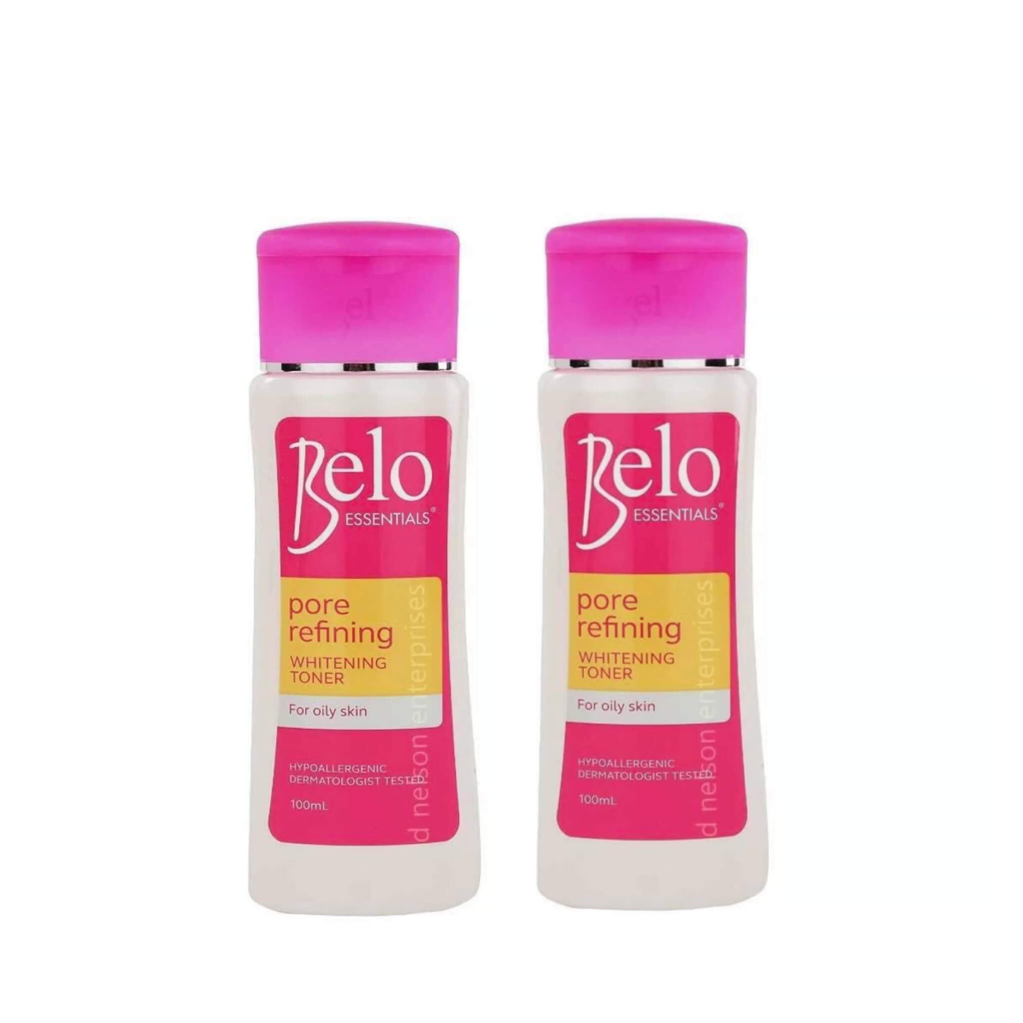 2x Belo Essentials Pore Refining Toner - 100ML each