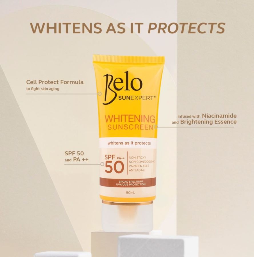 Belo Sun expert Sunscreen Sunblock SPF50 PA+++, 50ml