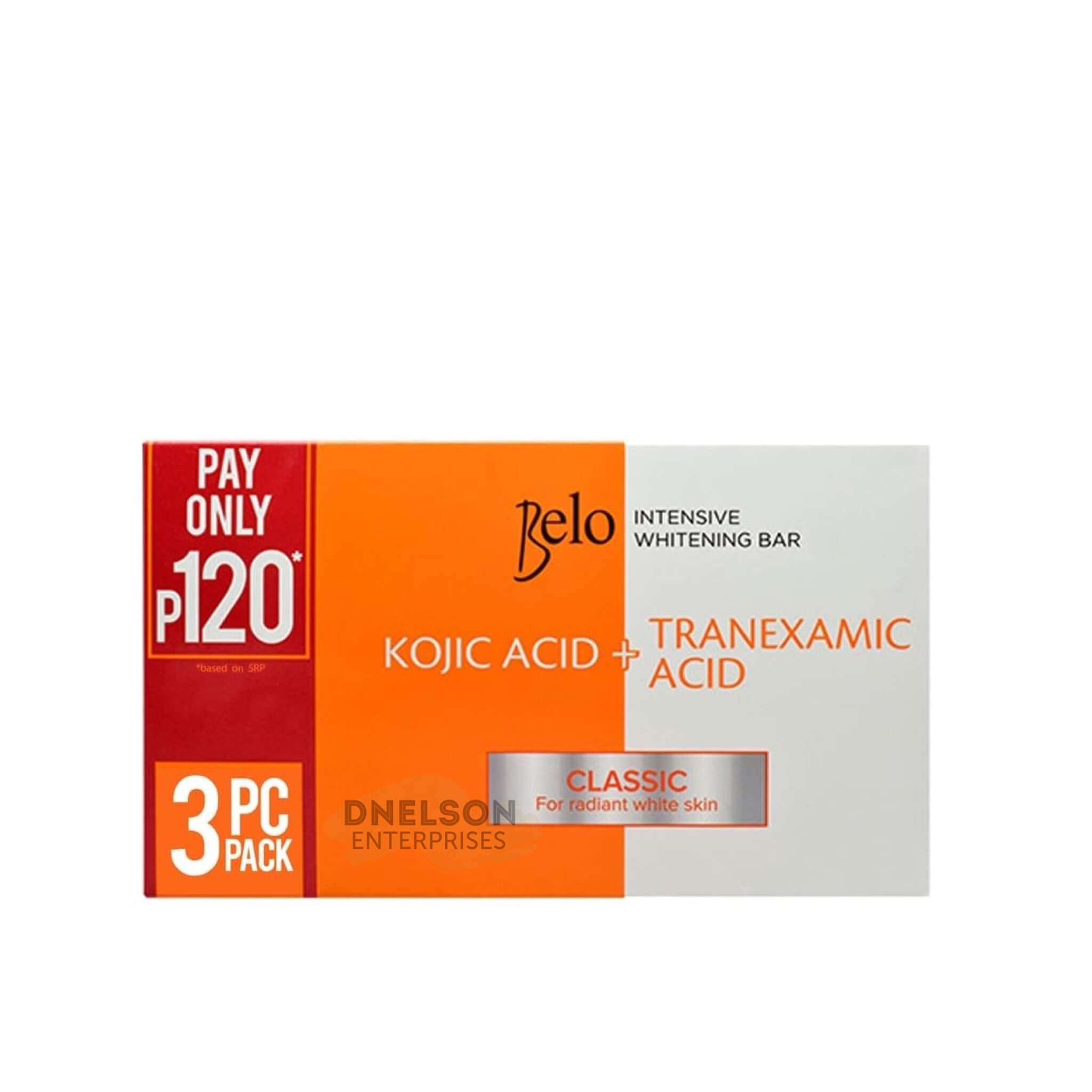 Belo Essentials Intensive Face & Neck Cream + 3 Bars Kojic Soap