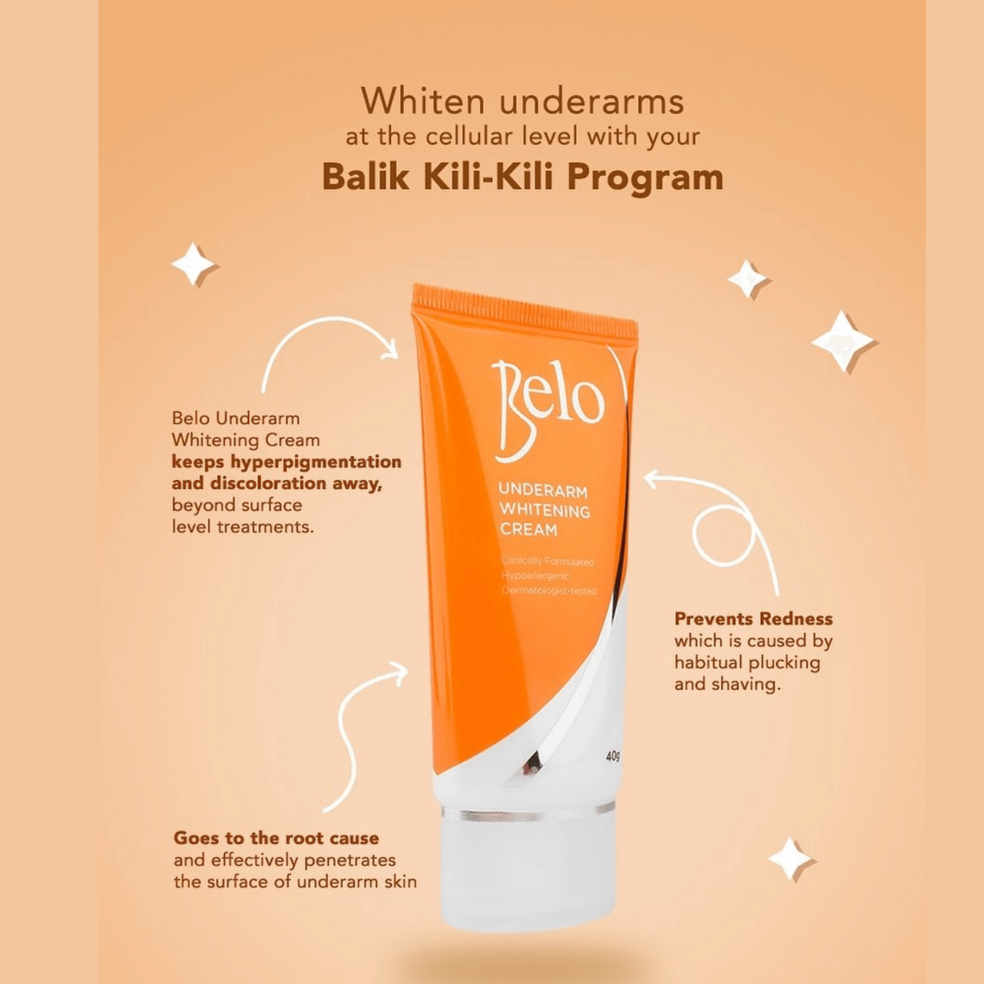 Belo Intensive Underarm Cream 40g