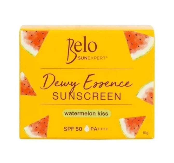 2 Jars Belo Sunexpert Dewy Essence Watermelon Kiss Sunscreen SPF 50 PA