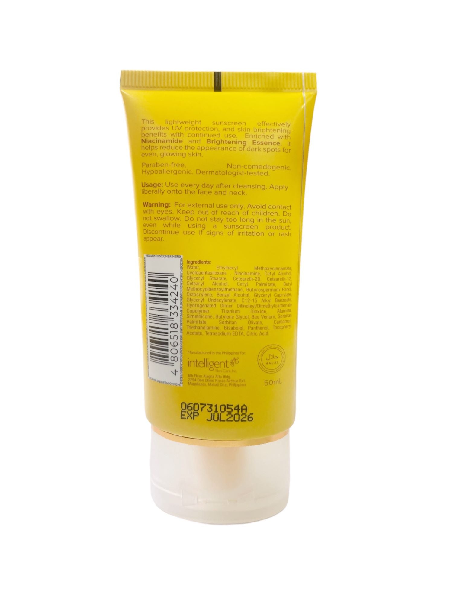 Belo SunExpert Whitening Sunscreen SPF 50 PA++, 50ml