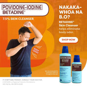 Betadine Povidone-Iodine Skin Cleanser 15% Solution 120 mL for external hygiene