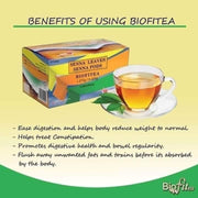60 Sachets Biofitea Biofit Tea Herbal Dietary Tea - NO BOX
