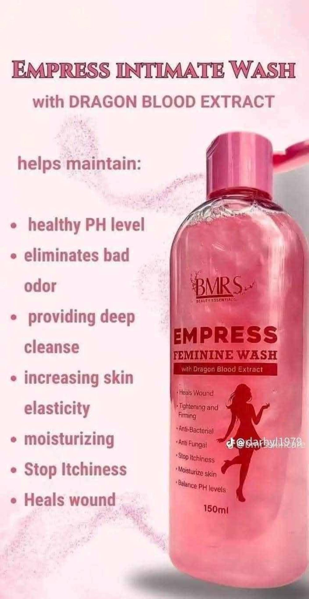 BMRS Beauty Essentials Empress Feminine Wash (150ml)