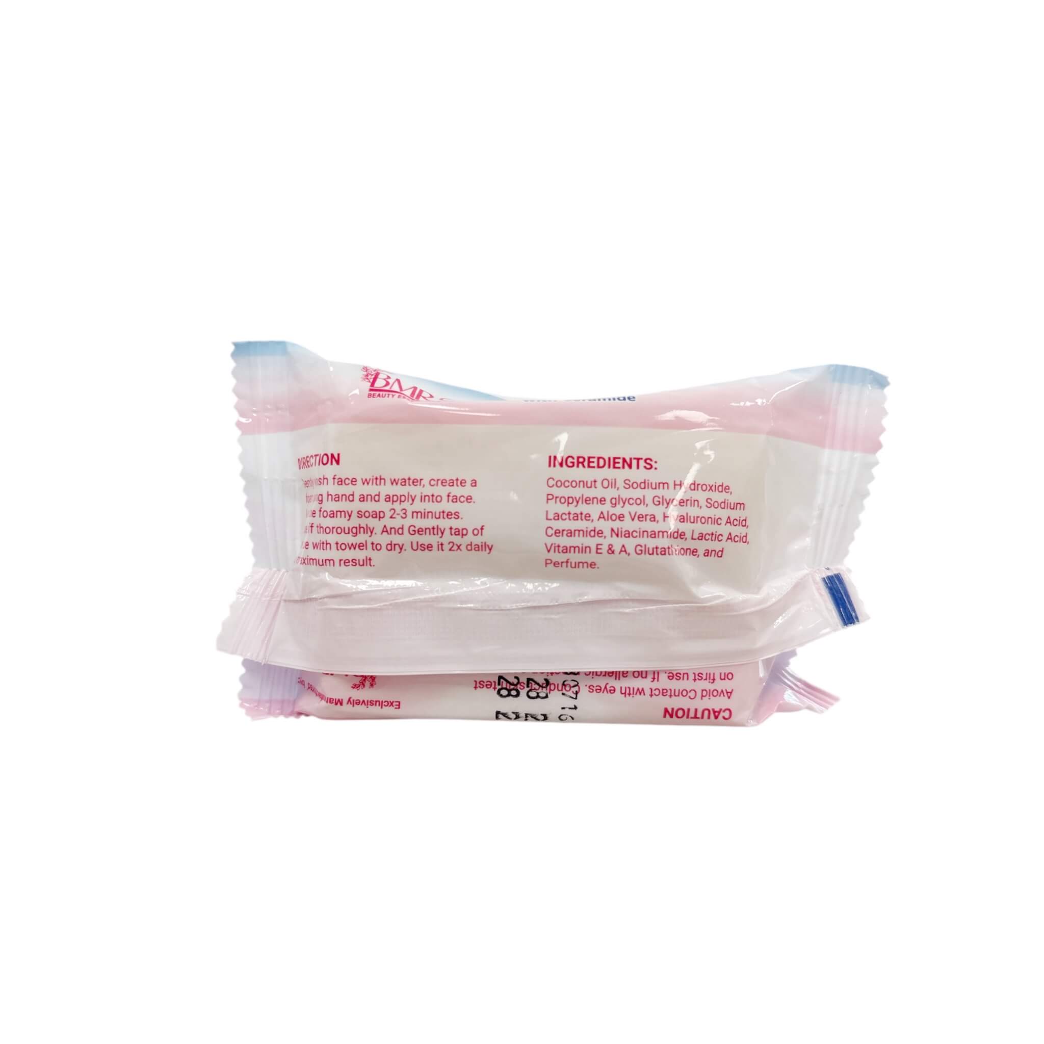BMRS Beauty Essentials Milky HYA with Ceramide Soap hydrating cleanser bar