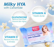 BMRS Beauty Essentials Milky HYA with Ceramide Soap with hyaluronic acid