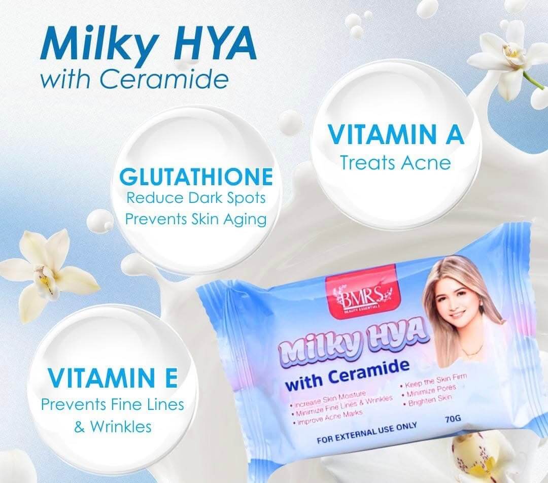 BMRS Beauty Essentials Milky HYA with Ceramide Soap with hyaluronic acid