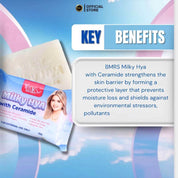 BMRS Beauty Essentials Milky HYA with Ceramide Soap gentle body care