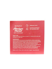 Bonita Himalayan Pink Salt Soap Bar with ferment extracts and shea butter for gentle exfoliation and softness.