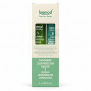 Bremod Color Protection Booster and Serum two-part hair care system designed to maintain color vibrancy and improve hair softness.