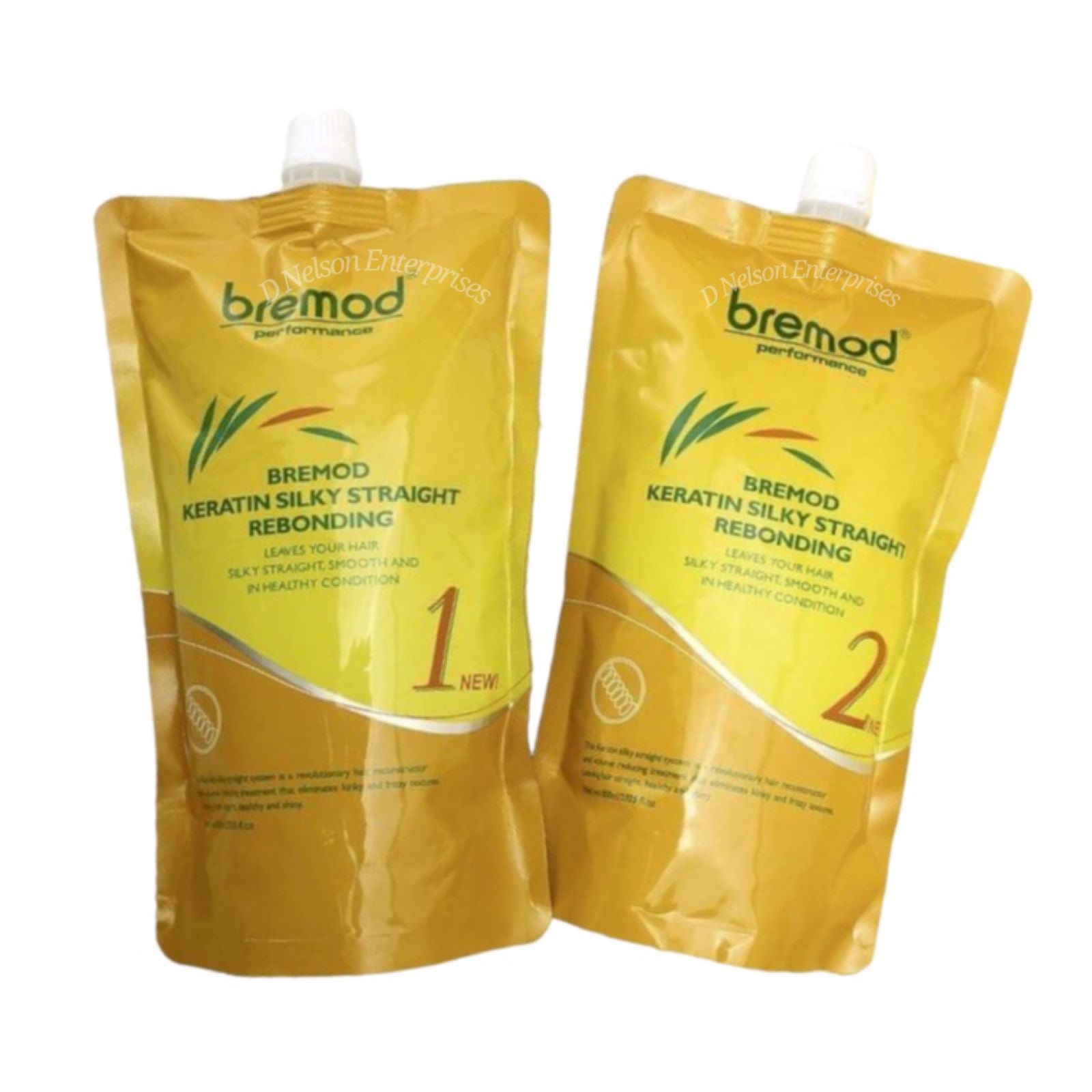 Bremod Keratin Silky Straight Rebonding Set