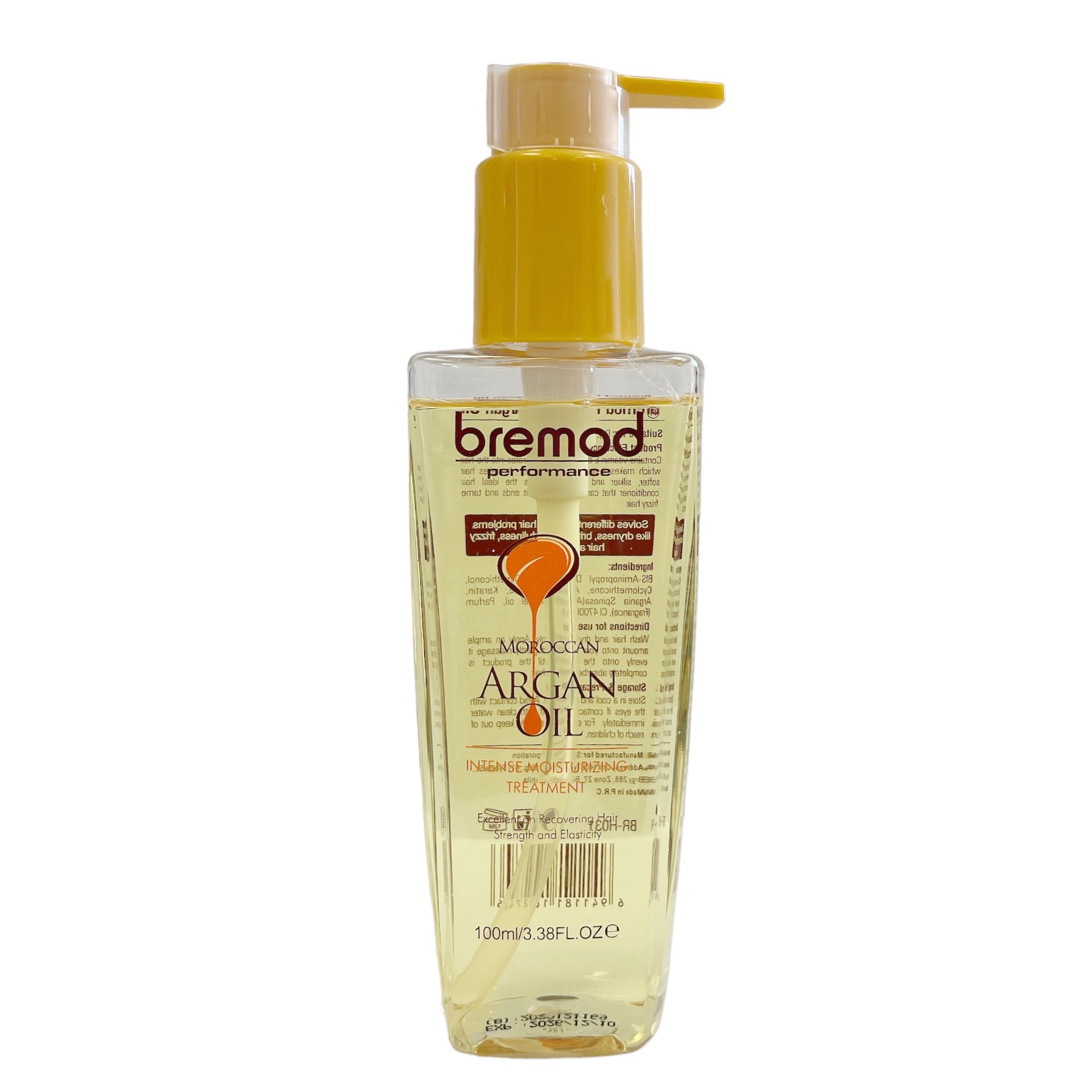 BREMOD Performance Moroccan Argan Oil Intense Moisturizing Treatment 100ml