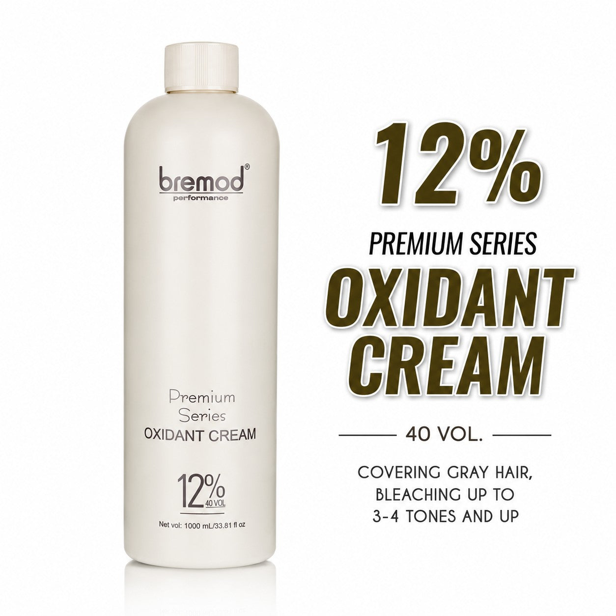 Bremod Premium Series 7.77 Matcha Chocolate Hair Color creamy professional hair color with soft glossy finish