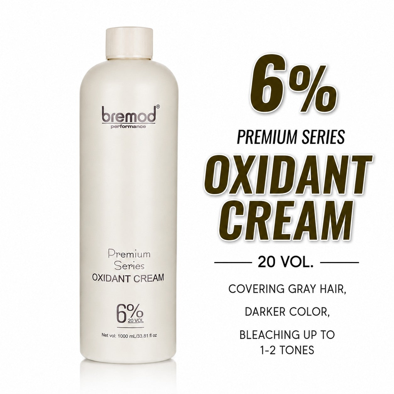 Bremod Premium Series Cold Brown hair color with rich cocoa butter formula for smooth vibrant-looking hair