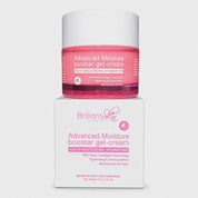 Brilliant Skin Essentials Advanced Moisture Booster Gel-Cream 50g water-based moisturizer with a lightweight feel.