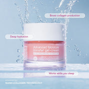 Brilliant Skin Essentials Advanced Moisture Booster Gel-Cream 50g supports a smoother fresher skin feel.