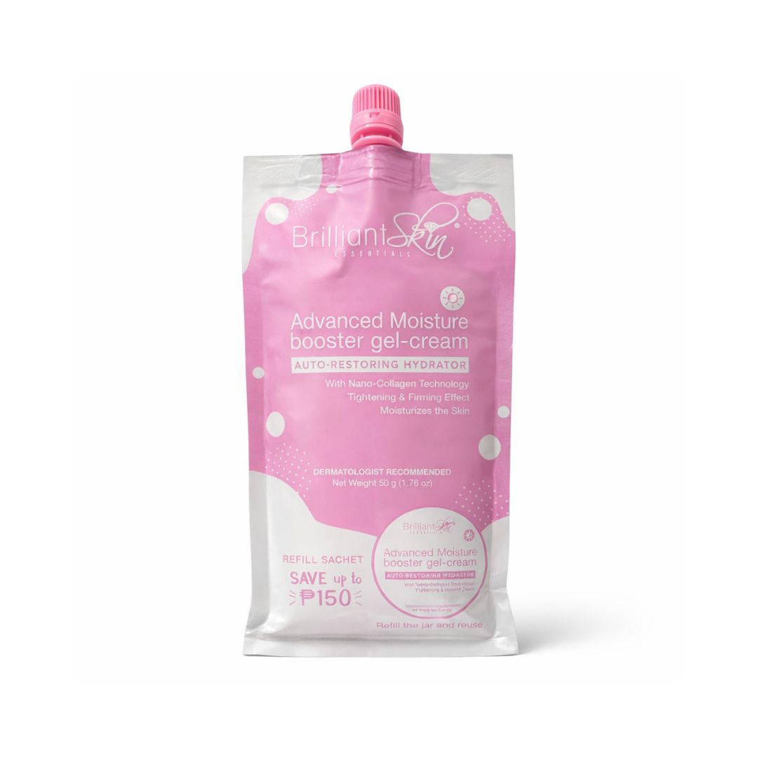 Brilliant Skin Essentials Advanced Moisture Booster Gel-Cream lightweight hydration gel cream for daily skincare