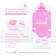 Brilliant Skin Essentials Advanced Moisture Booster Gel-Cream helps maintain smooth and soft looking skin