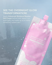 Brilliant Skin Essentials Advanced Moisture Booster Gel-Cream with nano collagen technology for hydration support