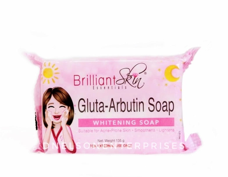 3 Bars Brilliant Skin Essentials Gluta-Arbutin Skin Face & Body Soap