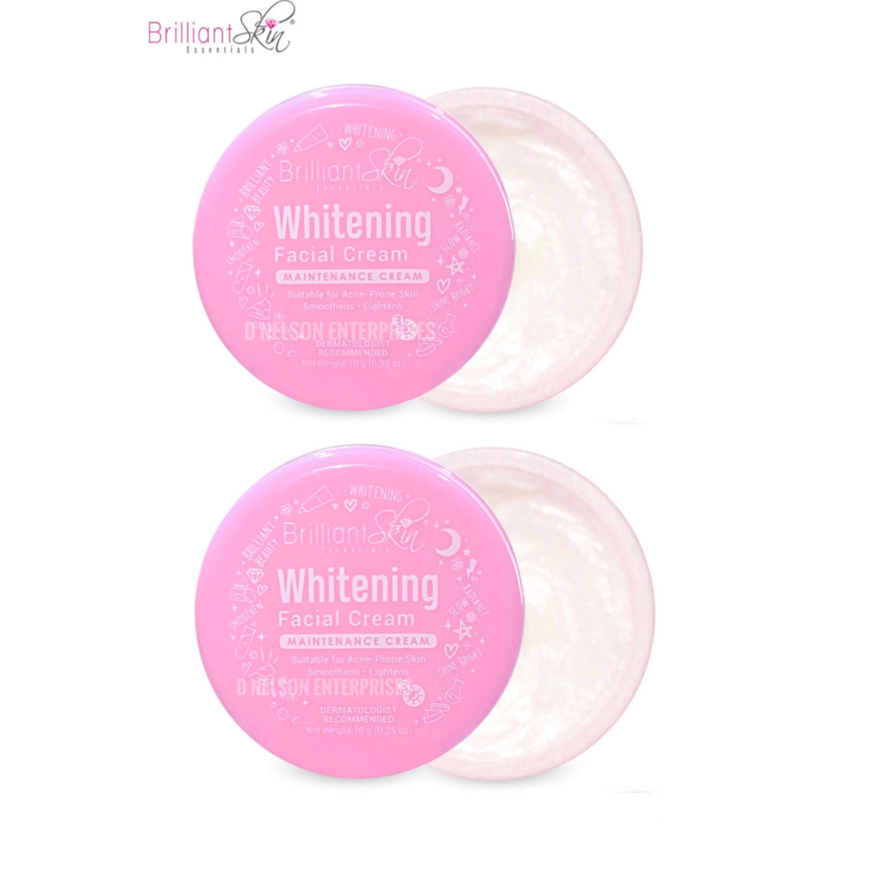 2 Jars Brilliant Skin Essentials Maintenance Cream, 10g Each