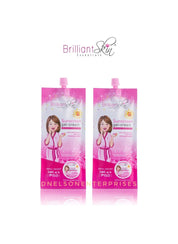 Hydrating and lightweight Brilliant Skin Sunscreen Gel-Cream, 2 sachets, 50g each, for effective sun protection