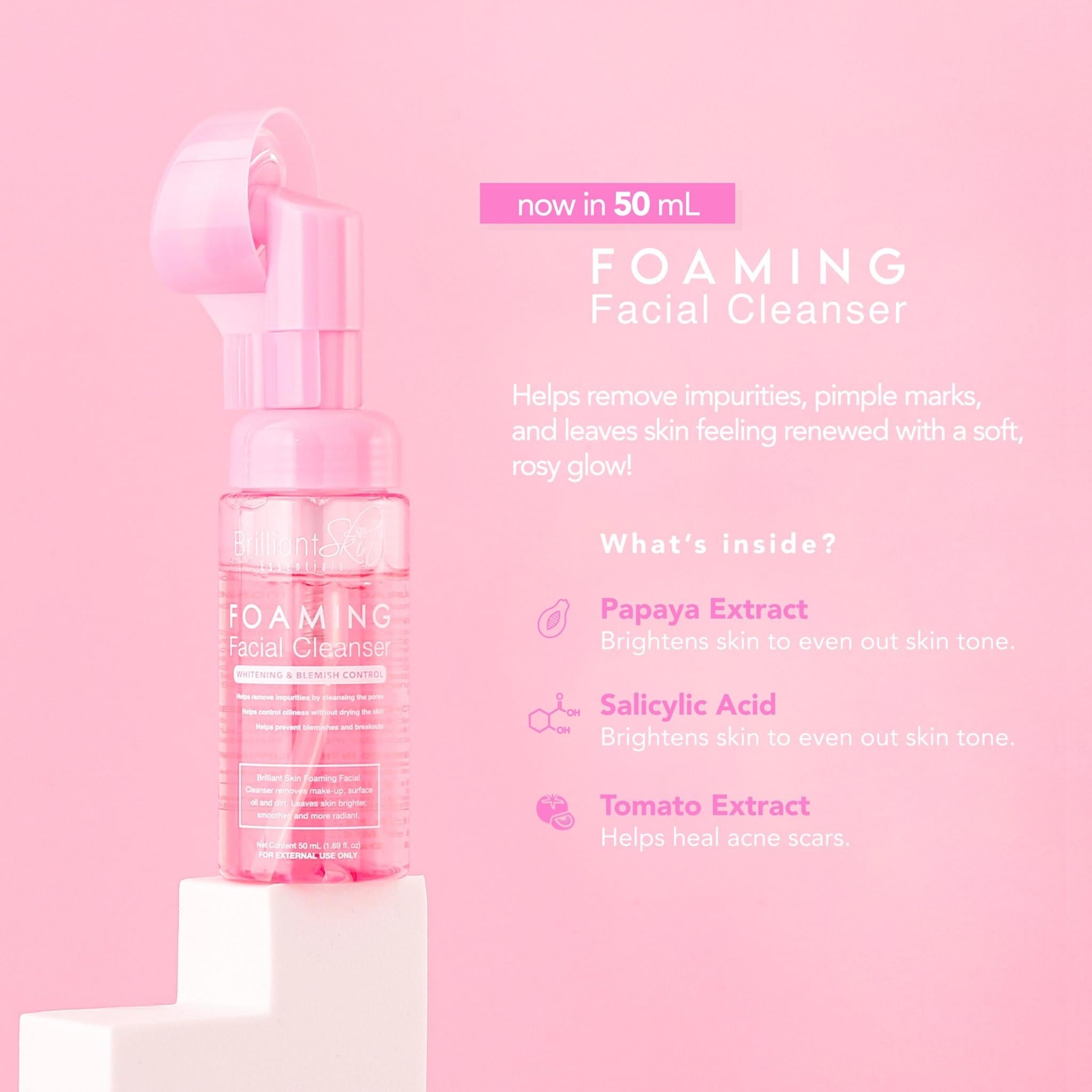 Foaming Facial Cleanser By Brilliant Skin Essentials