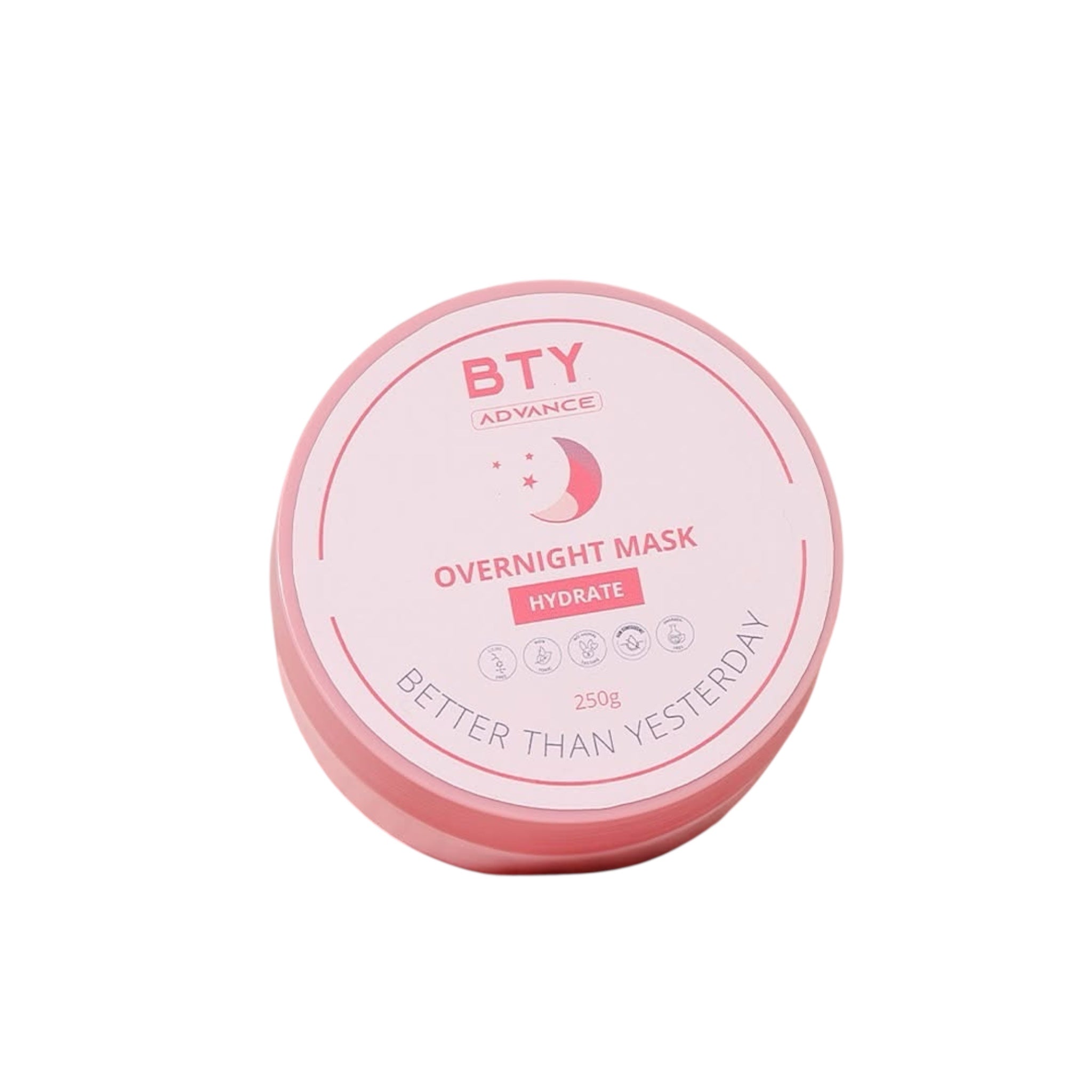 BTY Advance Overnight Mask hydrating skin repair formula