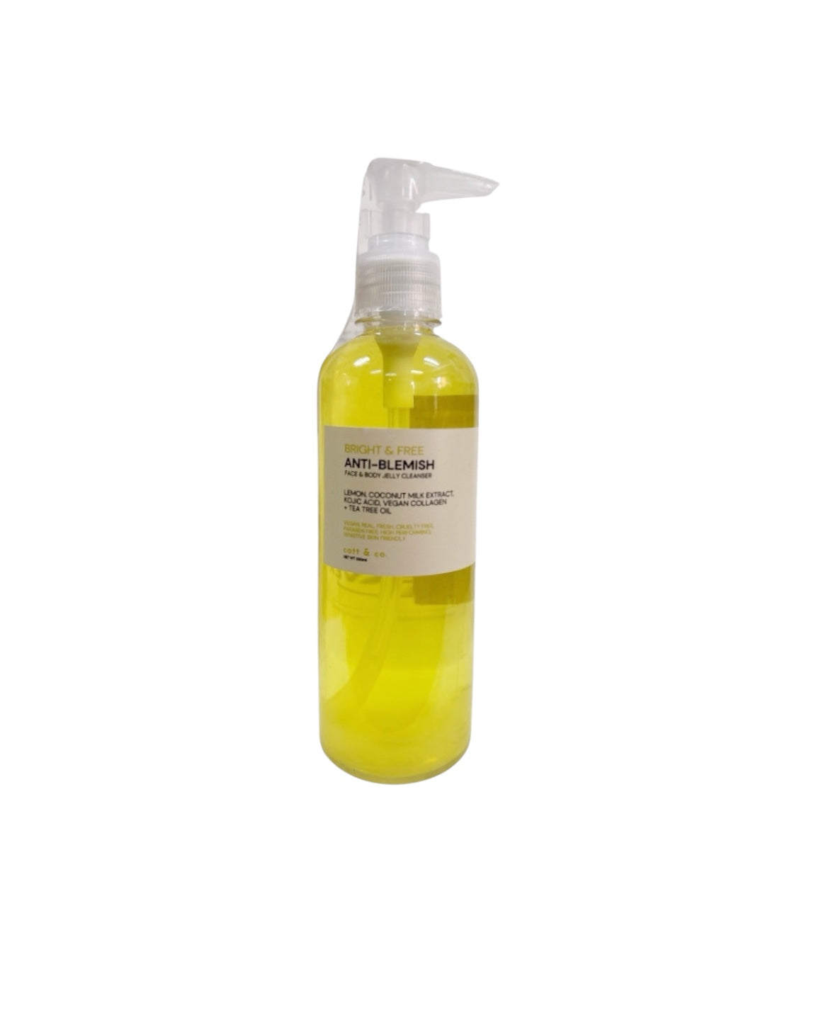 Catt & Co Bright & Free Anti-Blemish Jelly Face & Body Cleanser