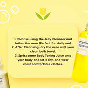 Bright & Free Jelly Cleanser – Soft & Smooth Skin Care Routine
