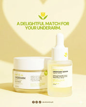 Catt & Co. Underarm Duo Set with alpha-arbutin supports visibly improved underarm appearance